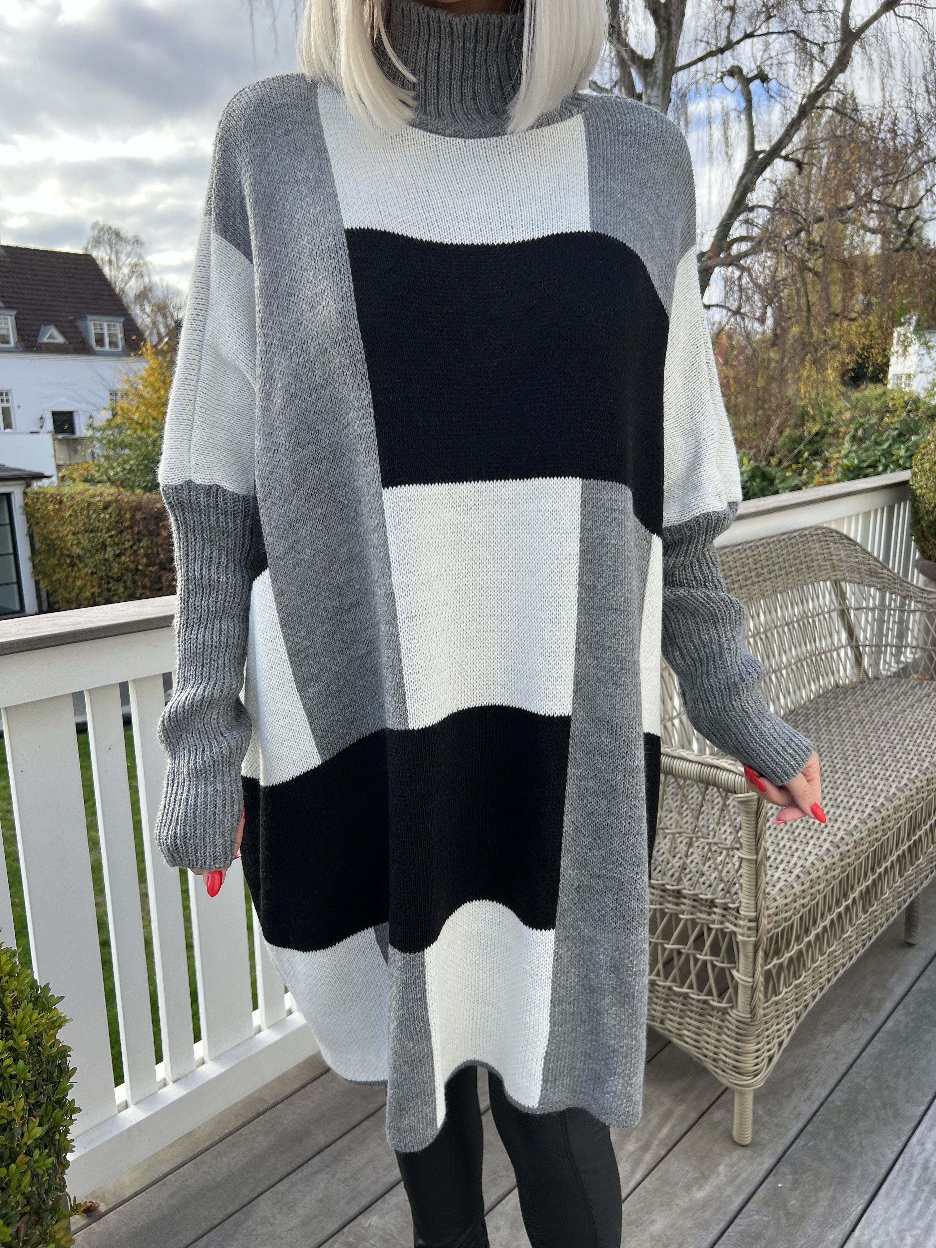 Yulia - Strik med tern i flotte farver